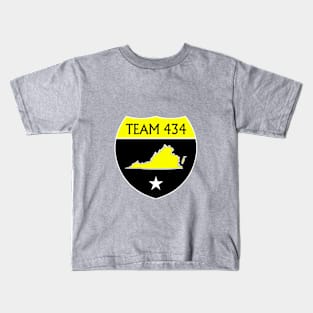 TEAM 434 - CTOP - YELLOW Kids T-Shirt